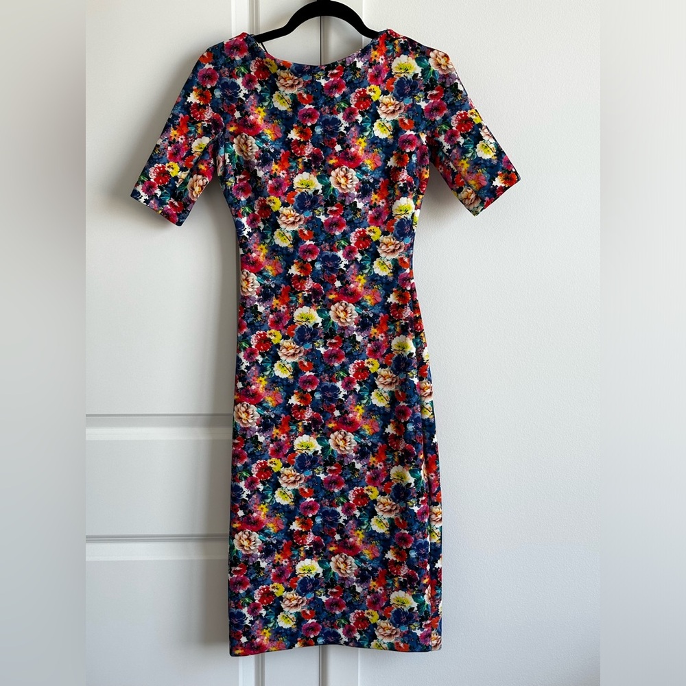 Floral Zara Mid Length Dress